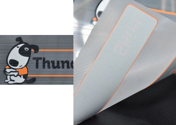 Anti sublimação Matte Logo Heat Transfer Fabric Labels para o desgaste do trabalho