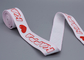 Fato impresso tela de Logo Custom Polyester Ribbon For do silicone