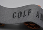 faixa de elástico feita sob encomenda do algodão dos vestuários de 45mm com logotipo brilhante do silicone