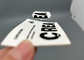 A boa tela branca lavável de Microfiber imprimiu remendos com Matte Silicone Logo