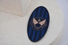 Vestuário Etiquetas de transferência de calor de silicone personalizadas com logotipos de 3 cores