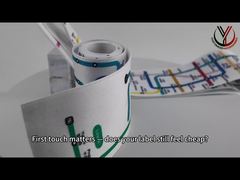 SGS ODM Patches impressos em 100% fita de algodão Oeko Tex Standard 100