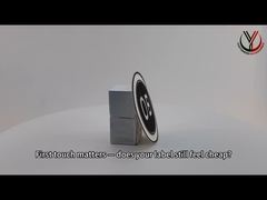 Ferro Redondo Suave em Patch Tatami Patch de Roupa Personalizado com cola de derretimento quente