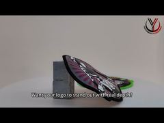 Tatami Fabric Custom Clothing Patch 3D Silicone Transferência de Calor