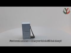 Aplicações de Transferência de Calor em Tecido Entrançado com Logotipos de Silicone Impressos