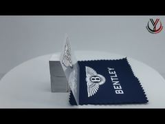 Apresente Etiqueta de Transferência de Calor com Logotipo Refletivo Prata Personalizado Para Roupas Para Você