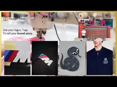 Assista: 3 patches de vinil de transferência de calor Colorway Emblemas de prensa térmica de TPU macio Vitrine elevada em 3D