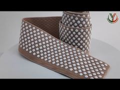 Introduzir 3D SGS elevados silicone pontos anti deslizamento banda elástica para roupas para você