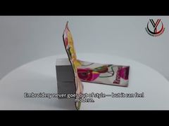 Um olhar mais atento: Patch de logotipo de bordado de fundo de feltro personalizado para roupas