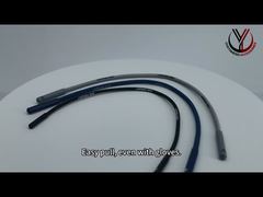 Uma olhada mais de perto: Grey Matte OEM Metal Buckle Elastic Drawstring Cord For Sweatpants