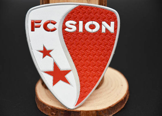 Remendos uniformes feitos sob encomenda da roupa TPU, ferro da imprensa do calor em remendos