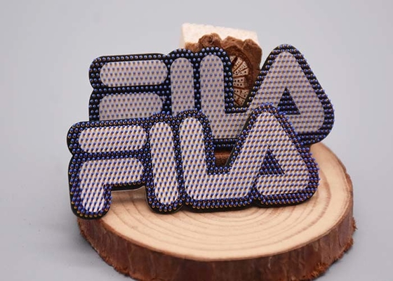 A tela do fundo da borracha de silicone impressa remenda 0.8mm 2.0mm para vestuários