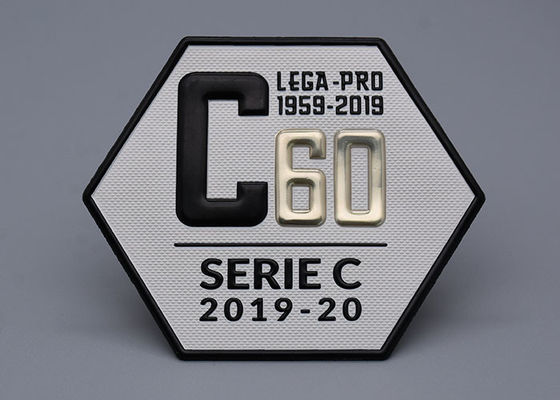 A tensão personalizada etiquetas da roupa da transferência térmica com logotipo de 3D TPU