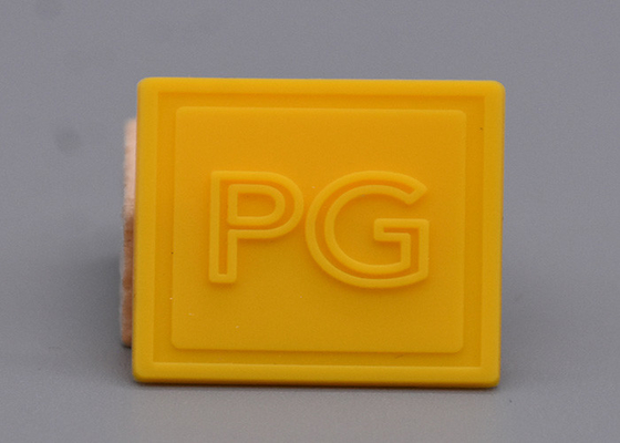 A tela alta do selo do silicone da resistência imprimiu remendos com logotipo levantado