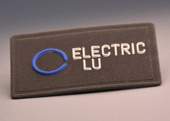 Fato feito sob encomenda de 3M Reflective Embossed Raised Logo Heat Transfer Labels For