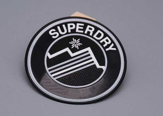 O silicone feito sob encomenda Logo Heat Transfer Clothing Labels TPU imprimiu