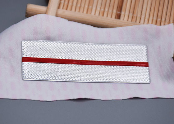 Vestuários de Debossed Logo Heat Transfer Labels For da cor de TPU dois