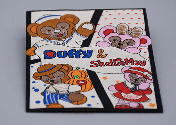 Bordado inferior sentido personalizado Logo Patch For Garments